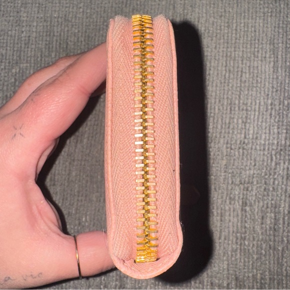 Prada Pink Saffiano Leather Coin Wallet - Picture 4 of 6